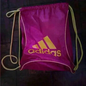 Adidas drawstring bag